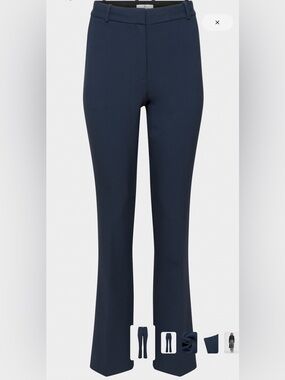 Aritzia Babaton program pants size 10 navy blue